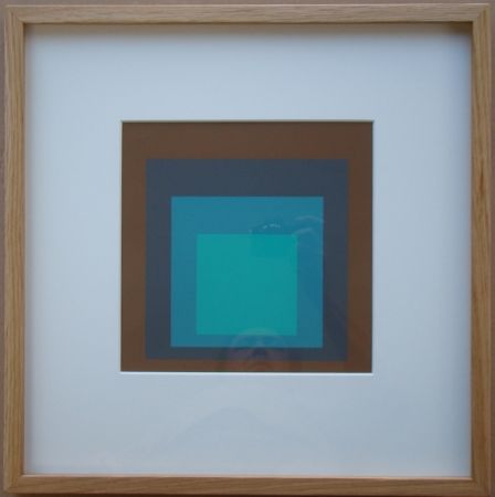 Сериграфия Albers - Late Forest - Homage to the Square