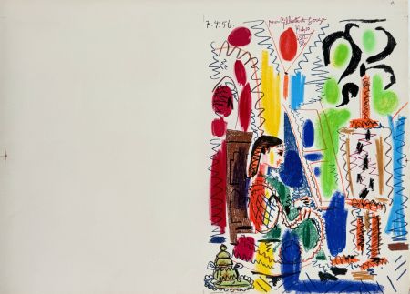 Литография Picasso - L'atelier de Cannes