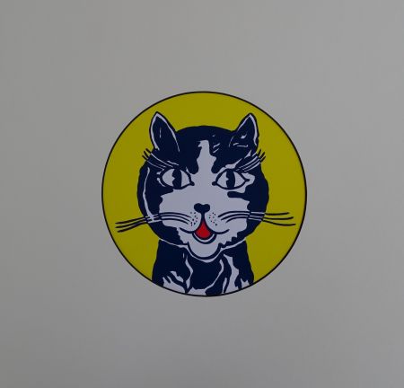 Сериграфия Lichtenstein - Laughing cat