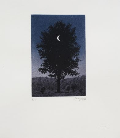 Офорт И Аквитанта Magritte - Le 16 septembre
