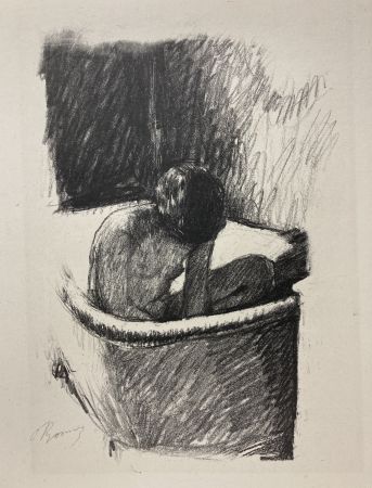 Литография Bonnard - Le Bain 
