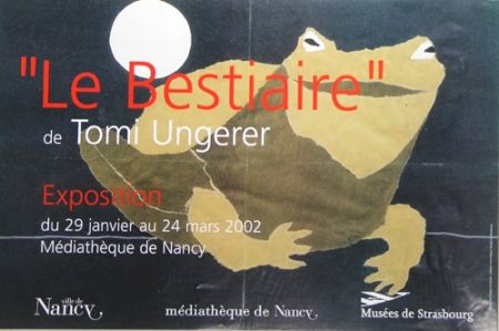 Гашение Ungerer - Le Bestiaire  Mediatheque de Nancy  2002