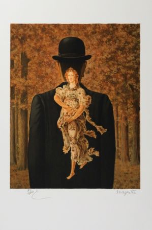 Литография Magritte - Le bouquet tout fait