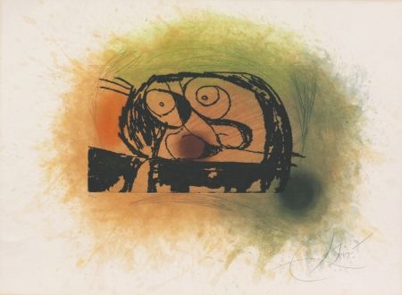 Офорт И Аквитанта Miró - Le Bousier