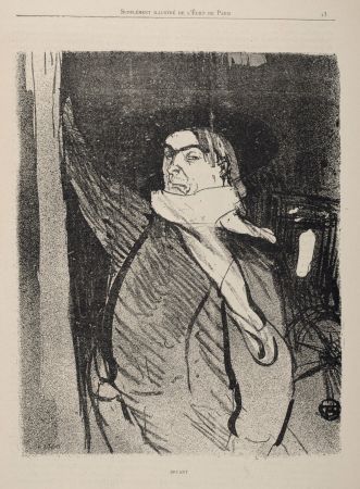 Иллюстрированная Книга Toulouse-Lautrec - Le Café Concert - l'Echo de Paris, 1893