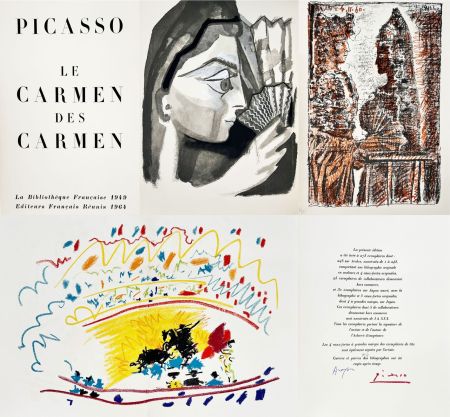 Иллюстрированная Книга Picasso - Le Carmen des Carmen