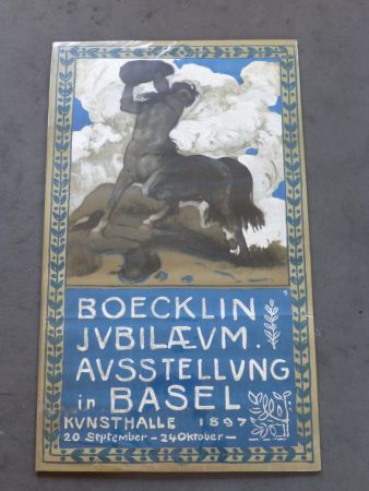 Афиша Boecklin - Le centaure ,musée de Bâle 