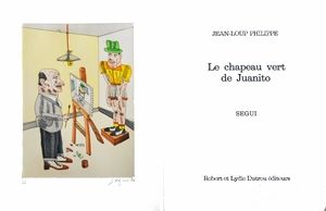 Иллюстрированная Книга Segui - Le chapeau vert de Juanito