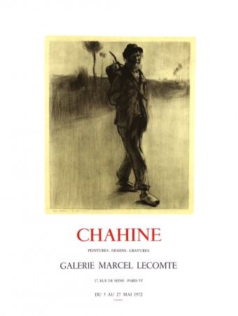 Литография Chahine - Le Chemineau