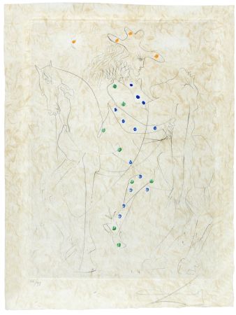 Офорт Dali - Le Cheval de Picasso