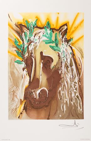 Литография Dali - Le Cheval du Printemps (Horse of Spring)