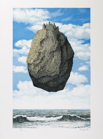 Литография Magritte - Le Château des Pyrénées (The Castle of the Pyrenees)