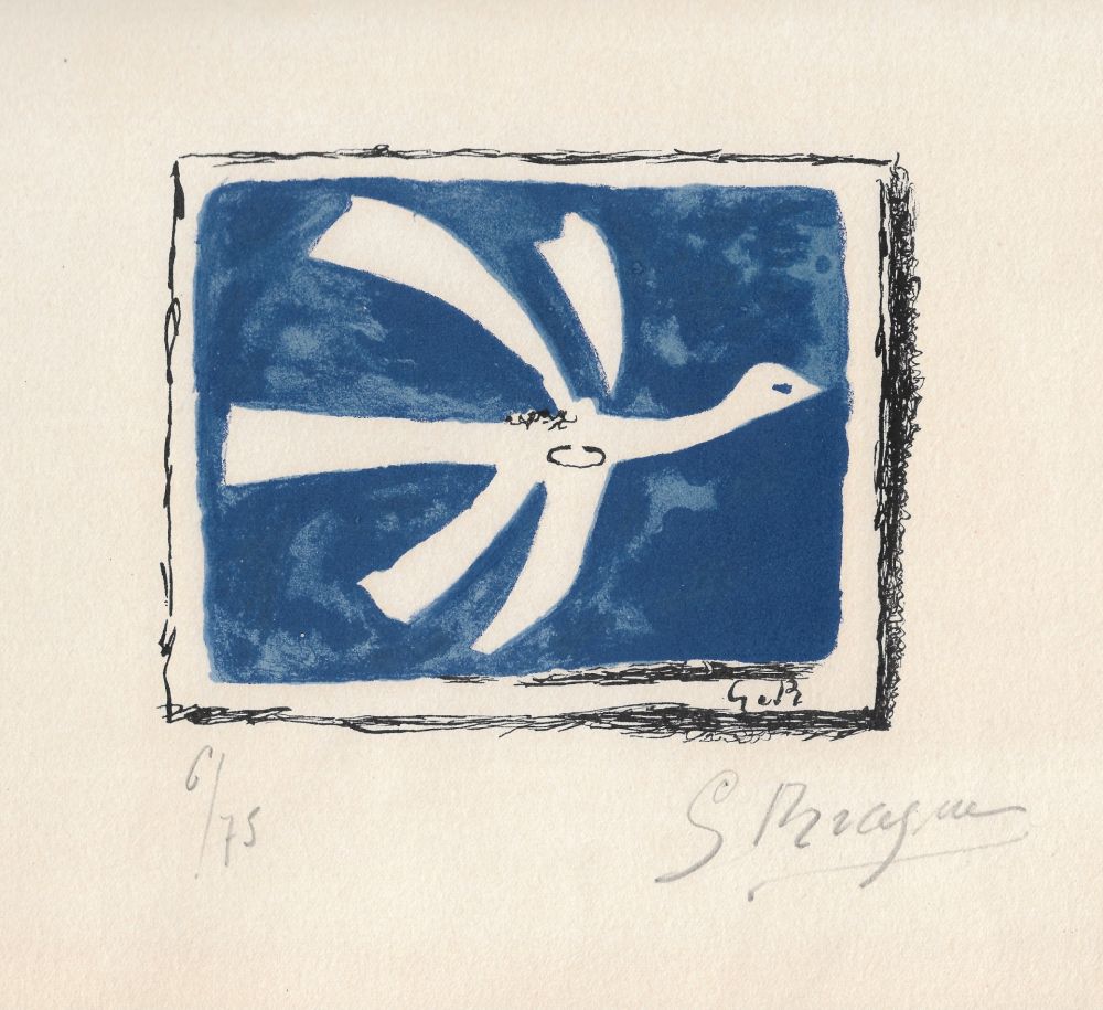 Литография Braque - Le ciel bleu