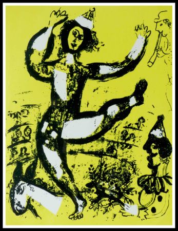 Литография Chagall - LE CIRQUE