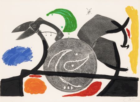 Литография Miró - Le Croc a Phynances I