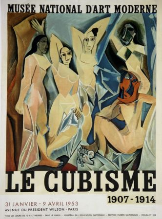 Литография Picasso - Le Cubisme  , D'apres Les Demoiselles D'Avignon