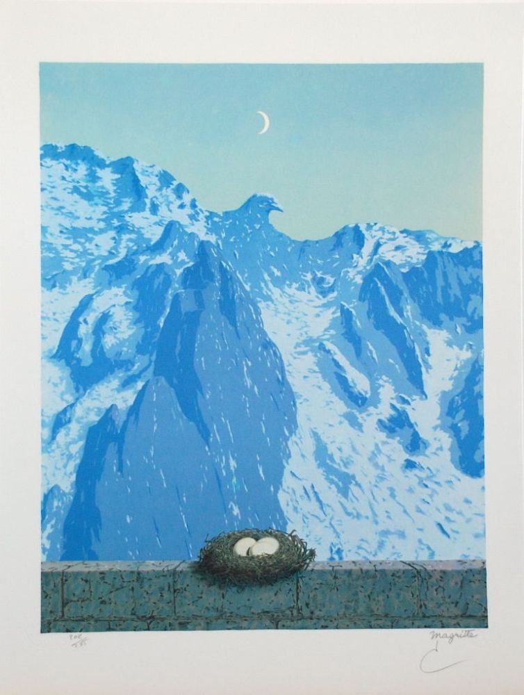 Литография Magritte - Le Domaine d'Arnheim