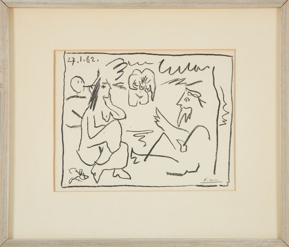 Литография Picasso - Le Déjeuner sur l’Herbe