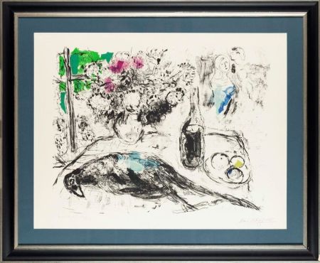 Литография Chagall - Le Faisan