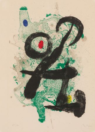 Многоэкземплярное Произведение Miró - Le Faune