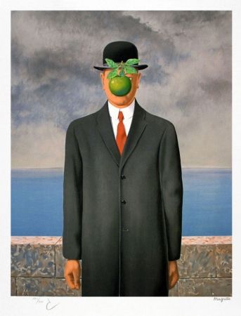 Литография Magritte - Le fils de l'homme
