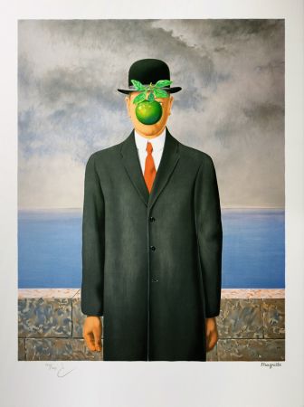 Литография Magritte - Le Fils de l'Homme (The Son of Man)