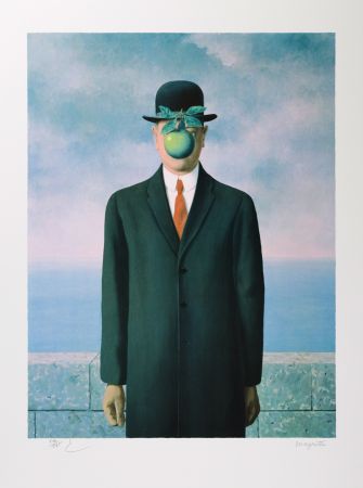 Литография Magritte - Le Fils de l’Homme (The Son of Man)