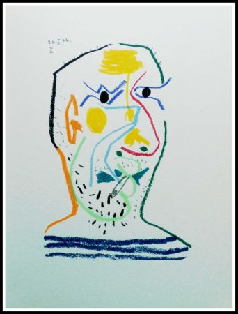 Литография Picasso - LE GOUT DU BONHEUR - Planche N°15