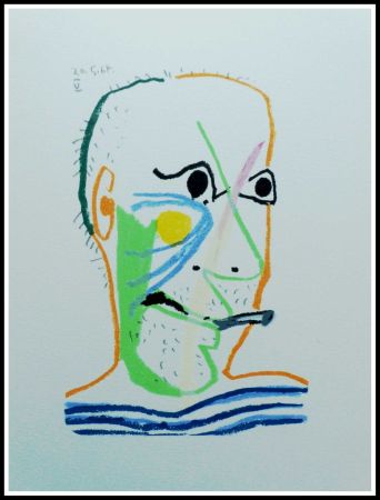 Литография Picasso - LE GOUT DU BONHEUR - Planche N°19