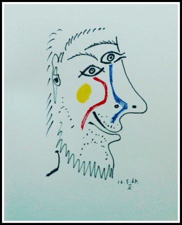 Литография Picasso - LE GOUT DU BONHEUR - Planche N°9