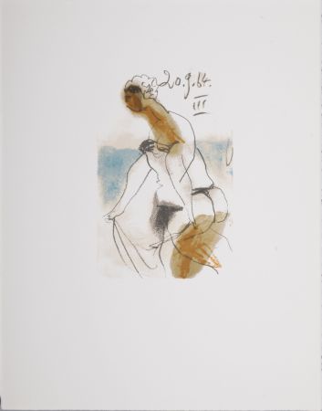 Литография Picasso (After) - Le Goût du Bonheur (E), 1970
