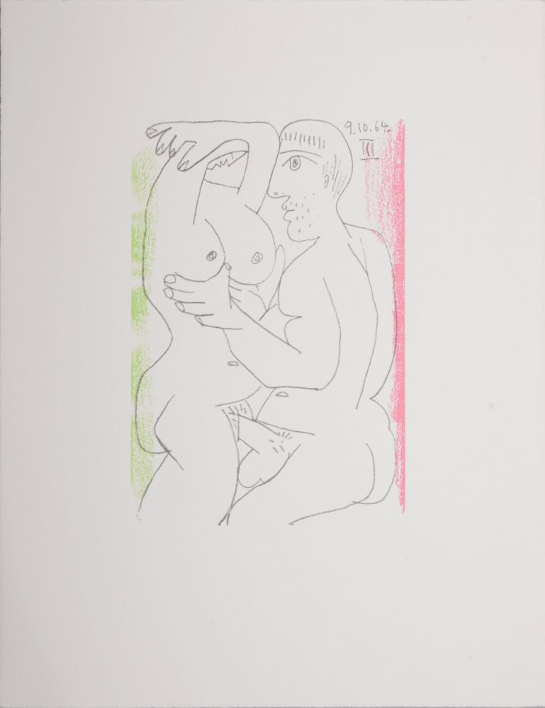 Литография Picasso (After) - Le Goût du Bonheur (W), 1970