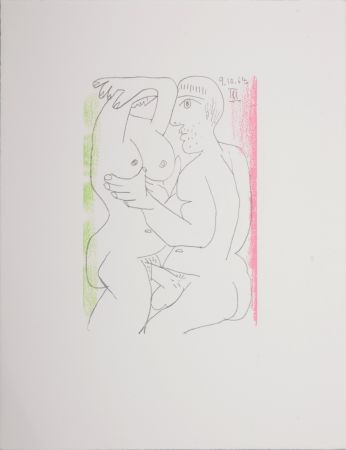 Литография Picasso (After) - Le Goût du Bonheur (W), 1970