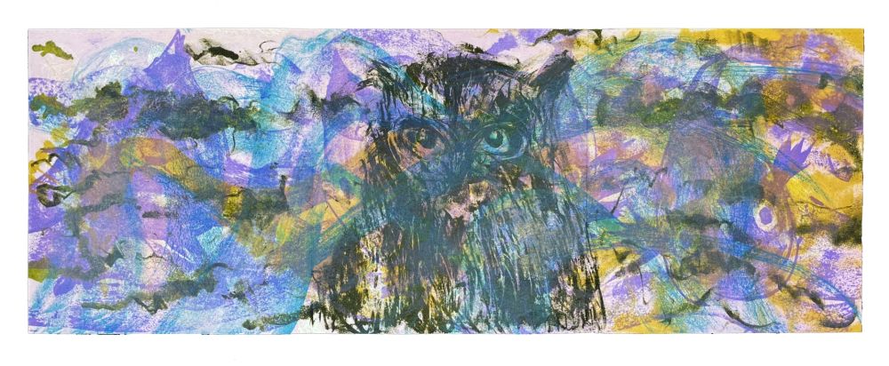 Литография Barcelo - Le Hibou