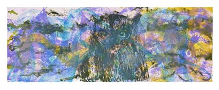 Литография Barcelo - Le Hibou