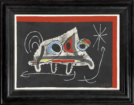 Литография Miró - Le Lézard aux Plumes d'Or cover