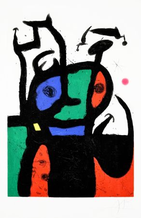 Офорт И Аквитанта Miró - Le Matador