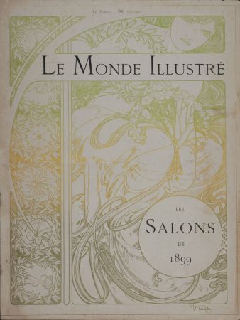 Литография Mucha - Le Monde Illustré, 1899