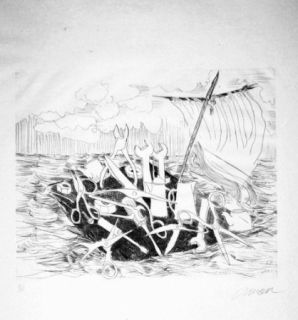 Иллюстрированная Книга Arman - Le naufrage de Méduse