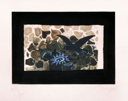 Гравюра Braque - Le nid vert (The Green Nest)