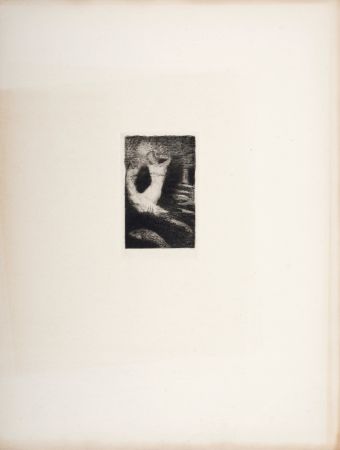 Гравюра Redon - Le Passage d'une âme (Mellerio 21), 1920