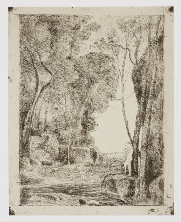 Нет Никаких Технических Corot - Le Petit Berger – 1re planche (The Little Shepherd – 1st plate)