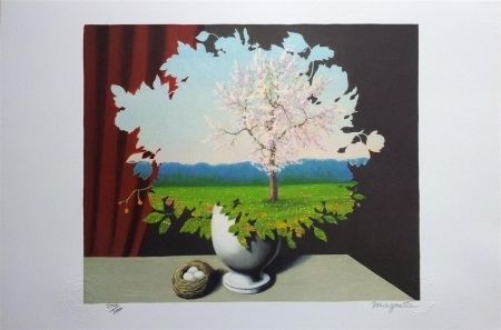 Литография Magritte - Le Plagiat (Plagiary)
