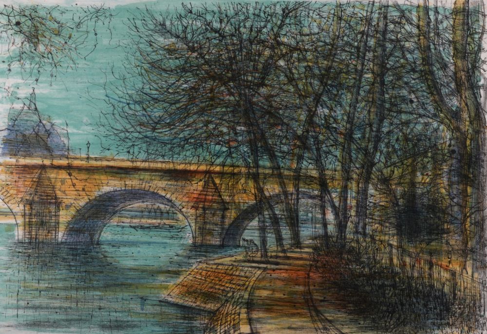 Литография Carzou - Le Pont Neuf, 1964
