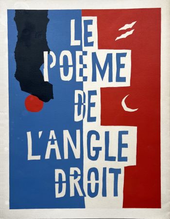 Литография Le Corbusier - LE POÈME DE L'ANGLE DROIT. Couverture (Paris 1955)