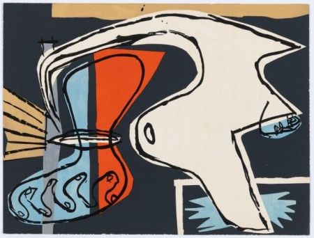 Литография Le Corbusier - Le poème de l'angle droit
