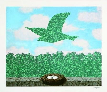 Литография Magritte - Le printemps, 1965