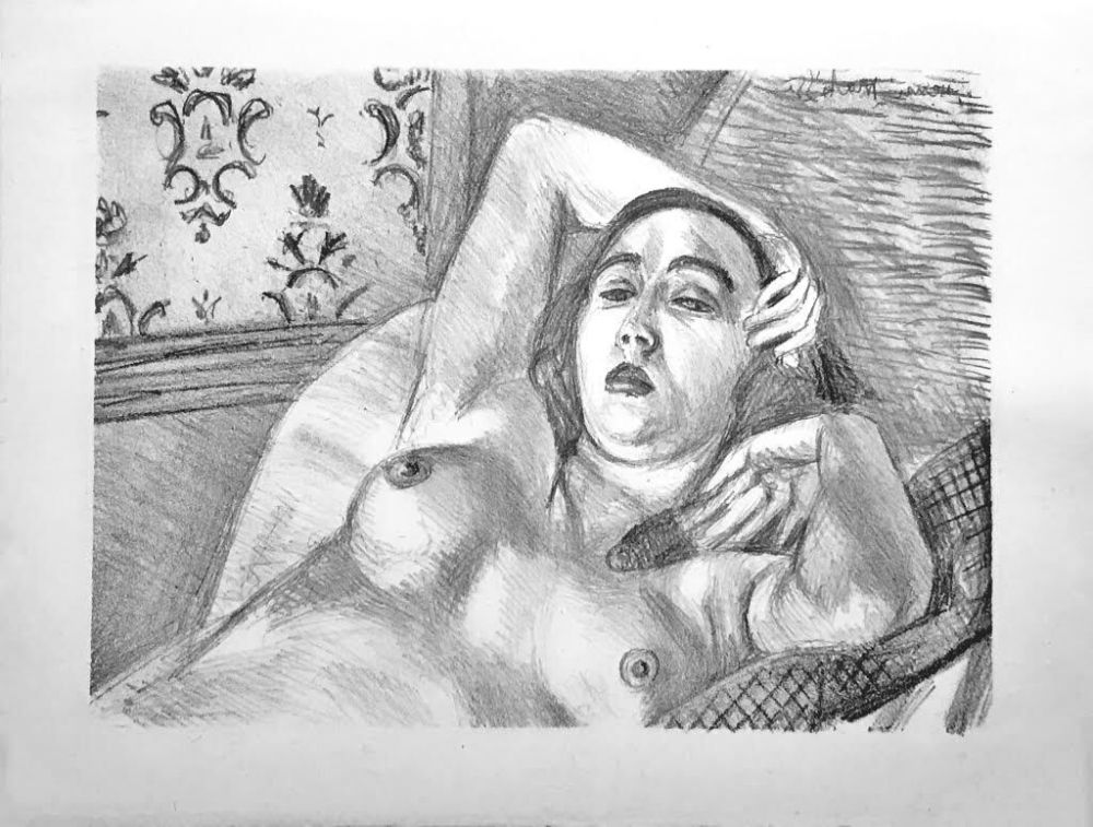 Литография Matisse - Le Repos du modèle