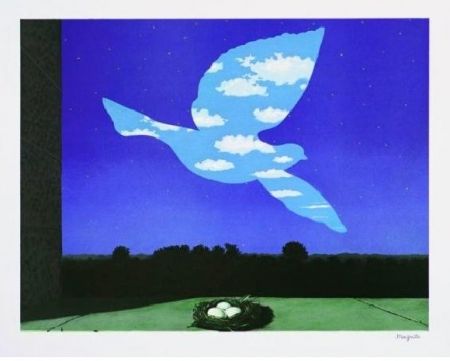 Литография Magritte - Le retour, 1940