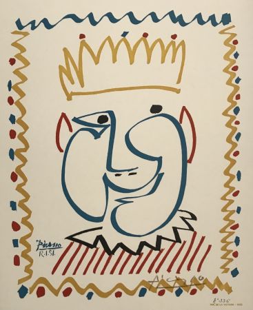 Литография Picasso - Le Roi du Carnaval